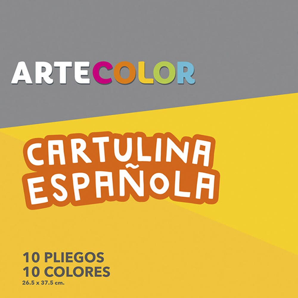 Estuche Artecolor Cartulina Española Artel