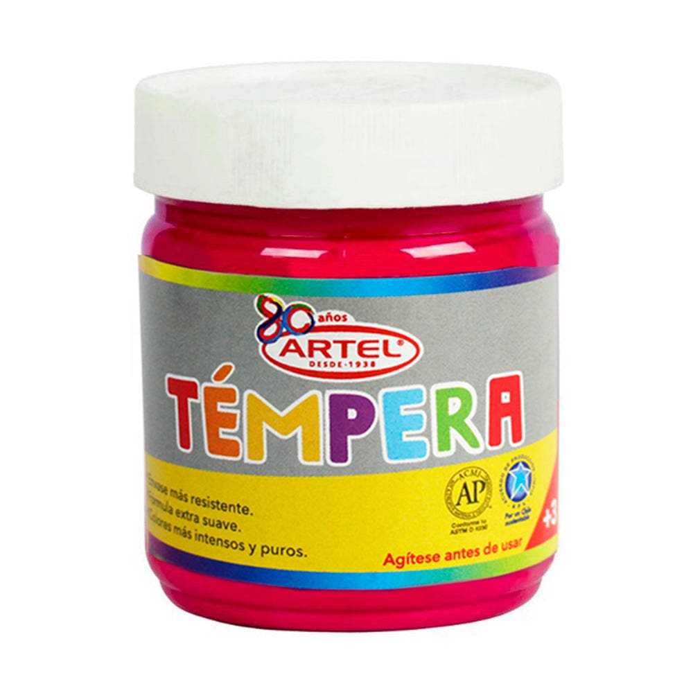 Frasco Tempera Carmin 87 100ml. Artel