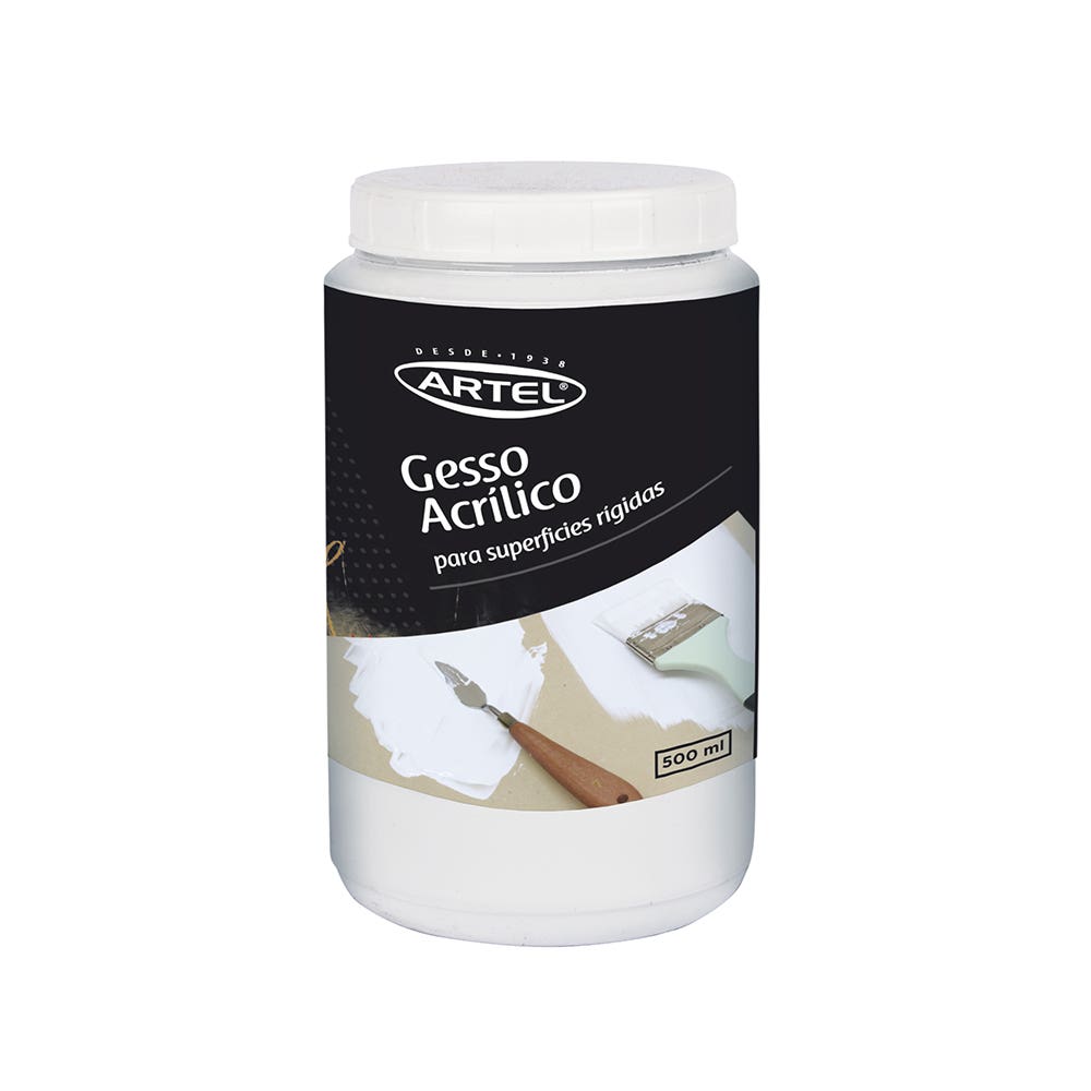 Gesso Imprimante Acrílico 500ml. Artel