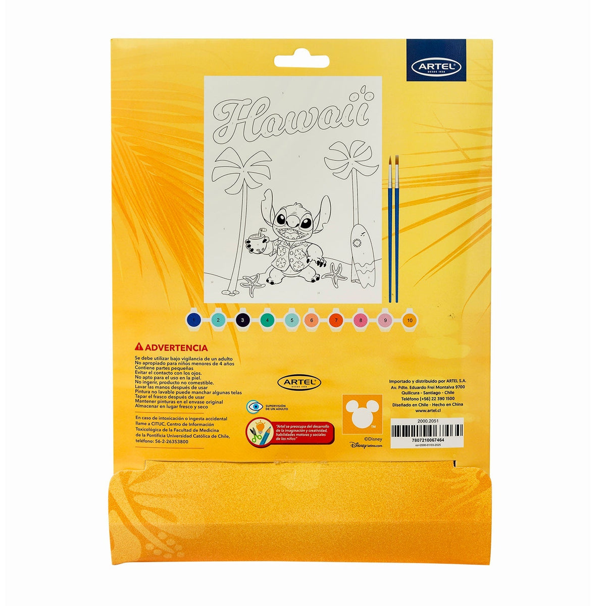 Pinta Por Números Artel Diseño Stitch