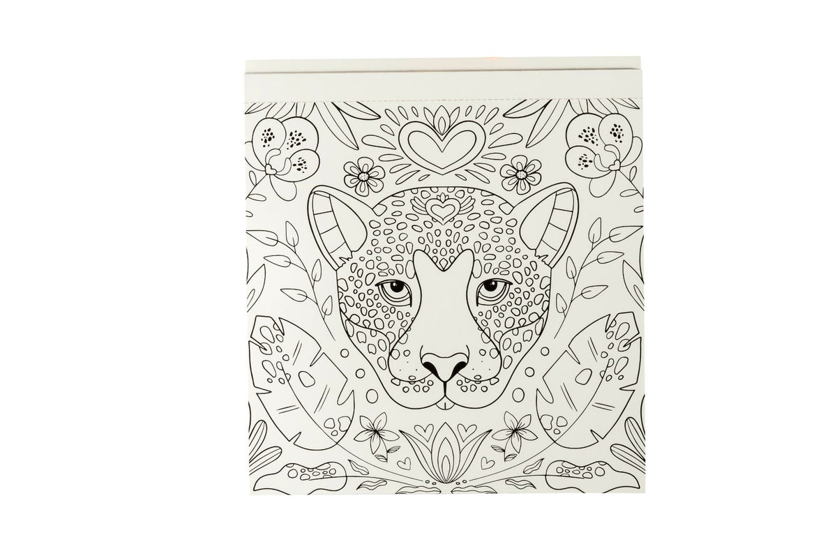 Block para colorear Magia Tropical