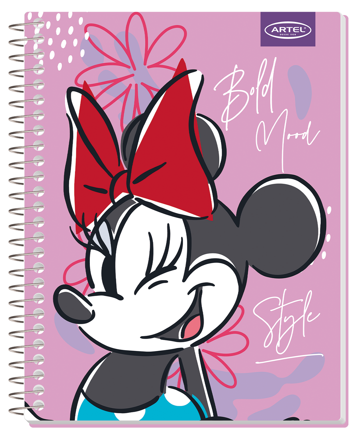 Cuaderno Especial Artel 120 Hojas 7Mm Minnie