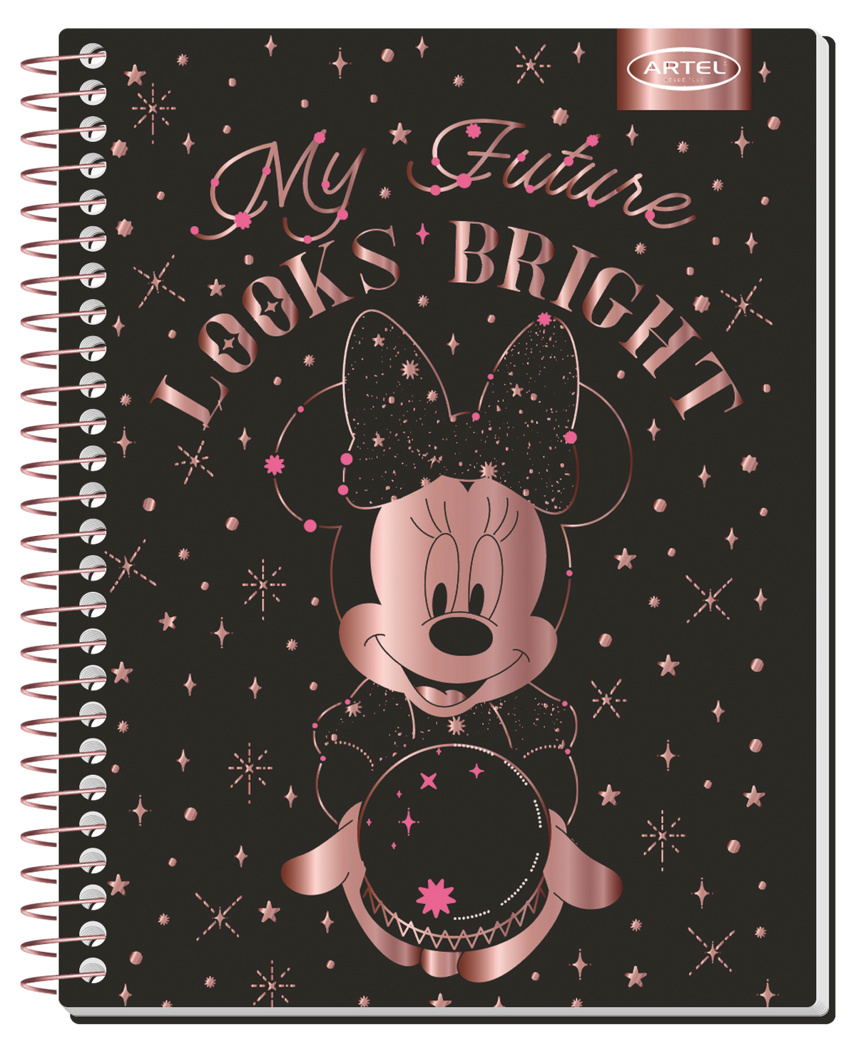 Cuaderno Especial Artel 150 Hojas 7Mm Minnie Astral