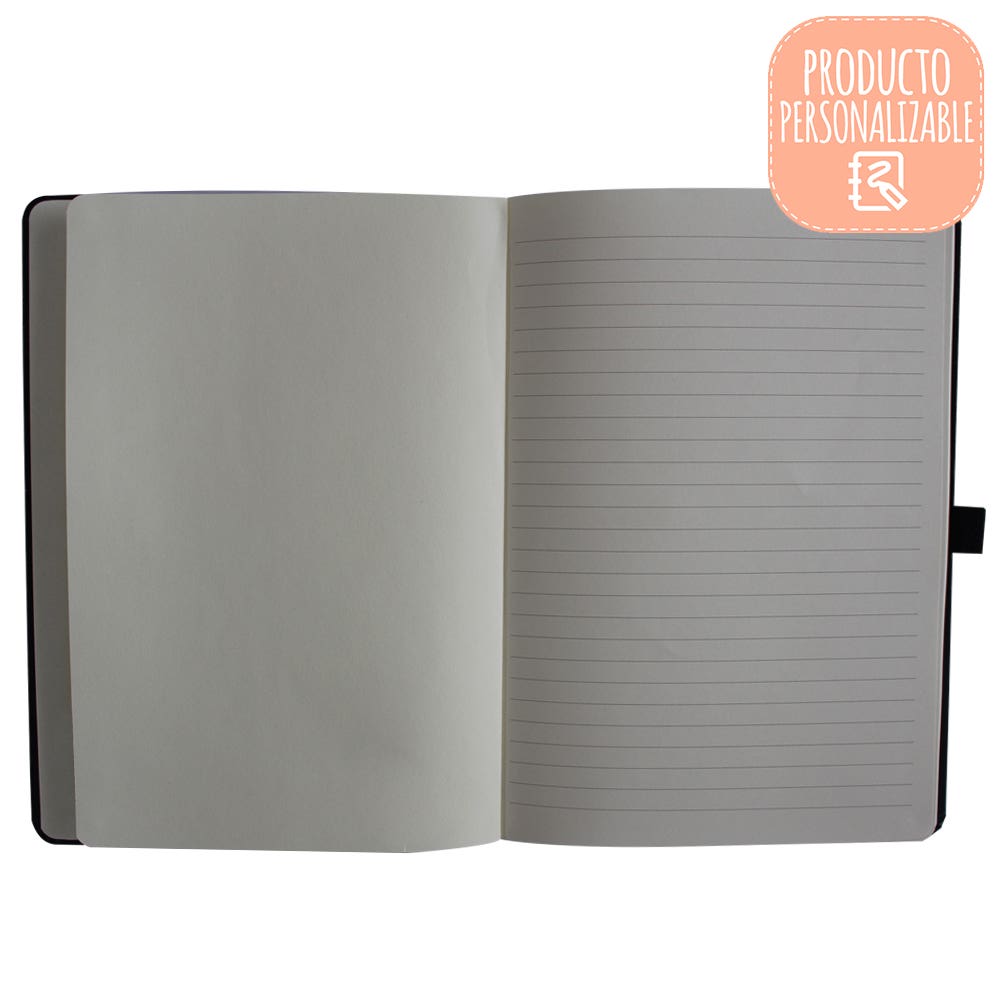 Libreta Negra LineasA5 Artel