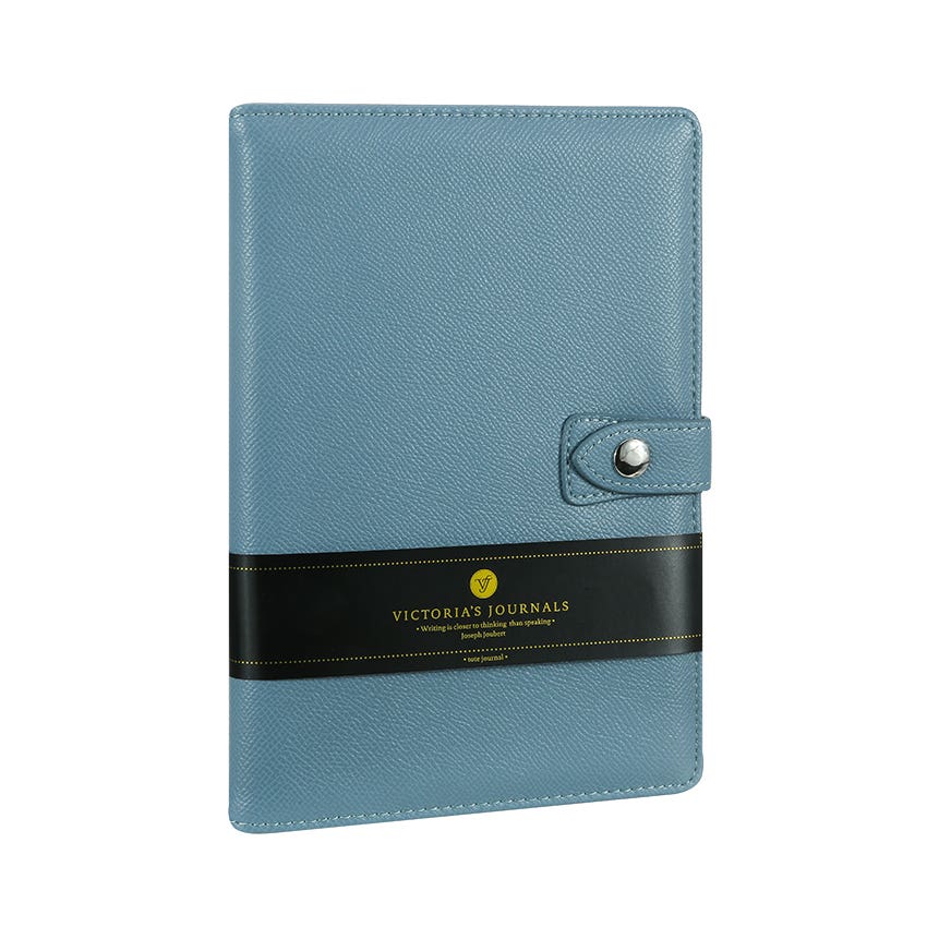 Libreta A5 Pepi Azul Lineas Victorias Journals