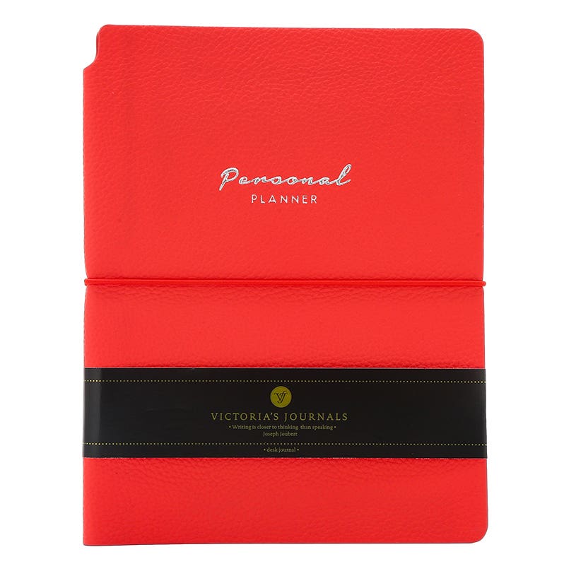 Libreta A5 tapa Roja puntos Victorias Journals 96h 80g