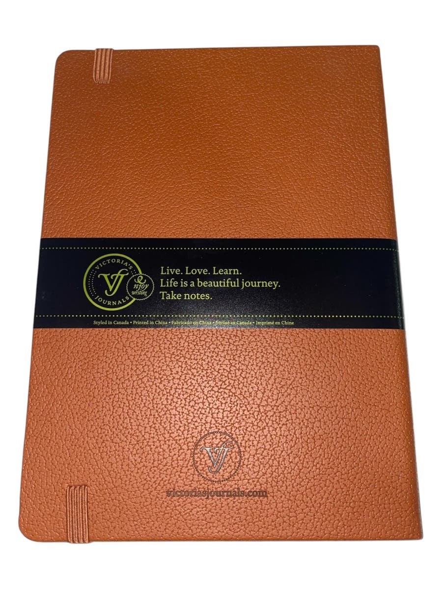 Libreta tapa Café Victorias Journals 14x20 80h Lineas 80g