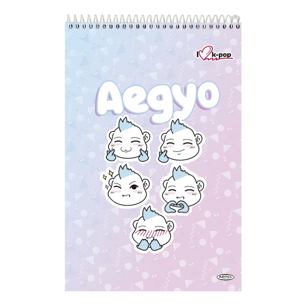 Croquera K-POP Oficio Diseño Aleatorio Artel