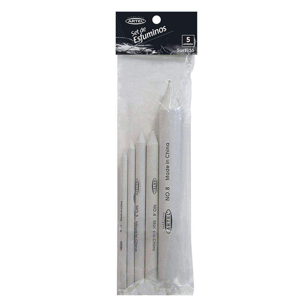 Set Esfuminos 5 Unidades Artel