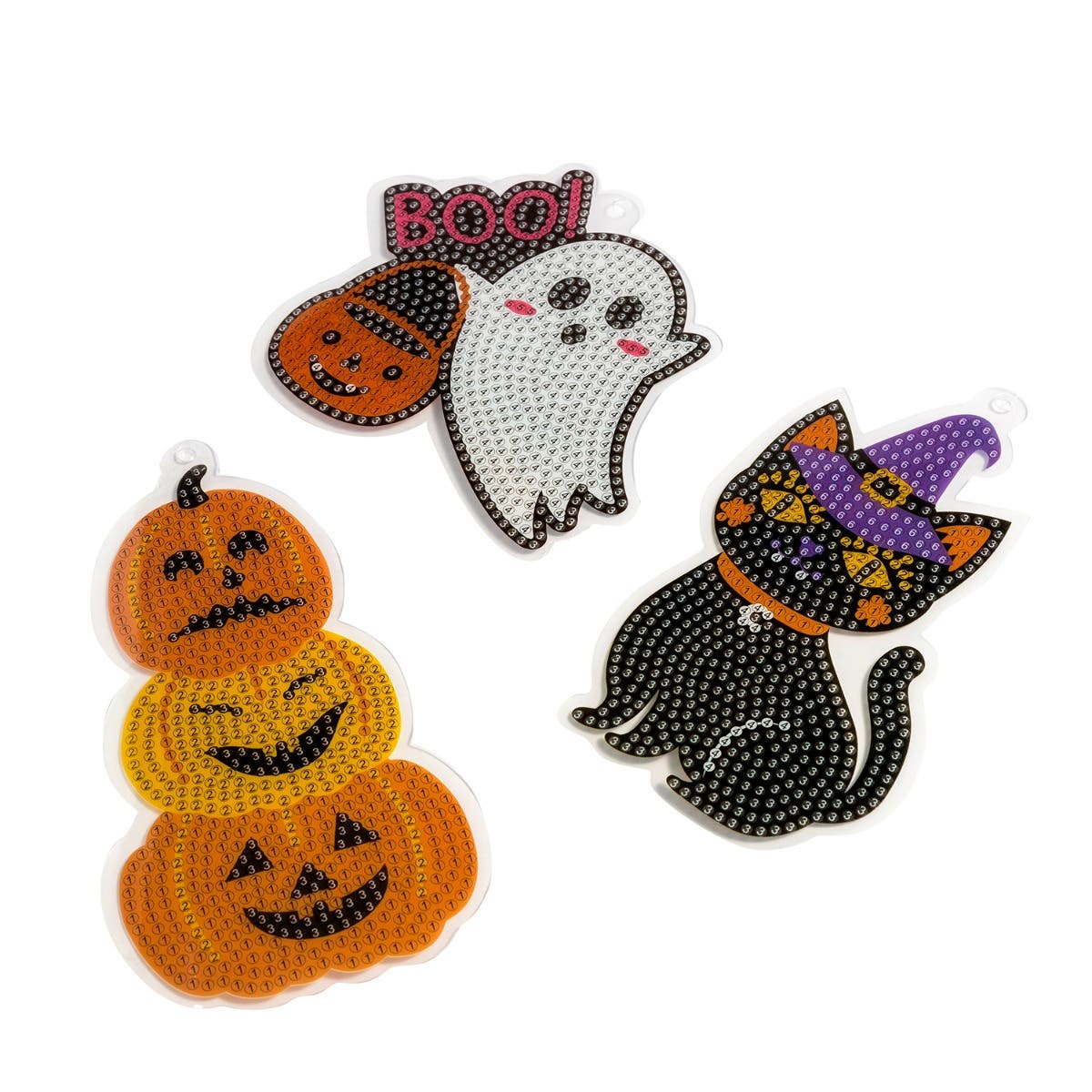 Set Cristal painting Halloween 3 unidades