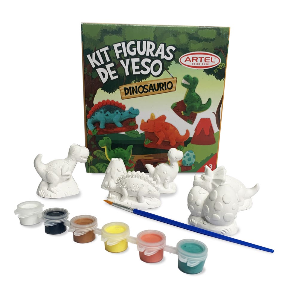 Figuras de Yeso Dino. Artel
