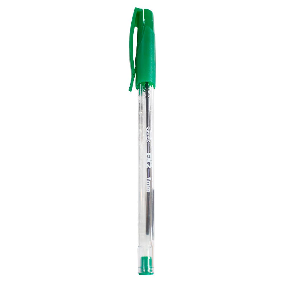 Bolígrafo FX2 Verde 1mm. Artel