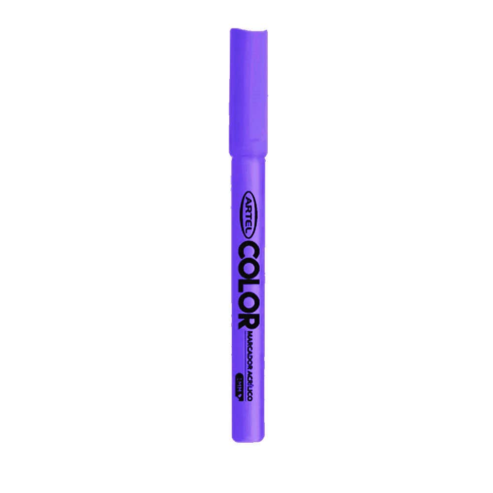 Marcador Acrilico Artel 1mm Violeta