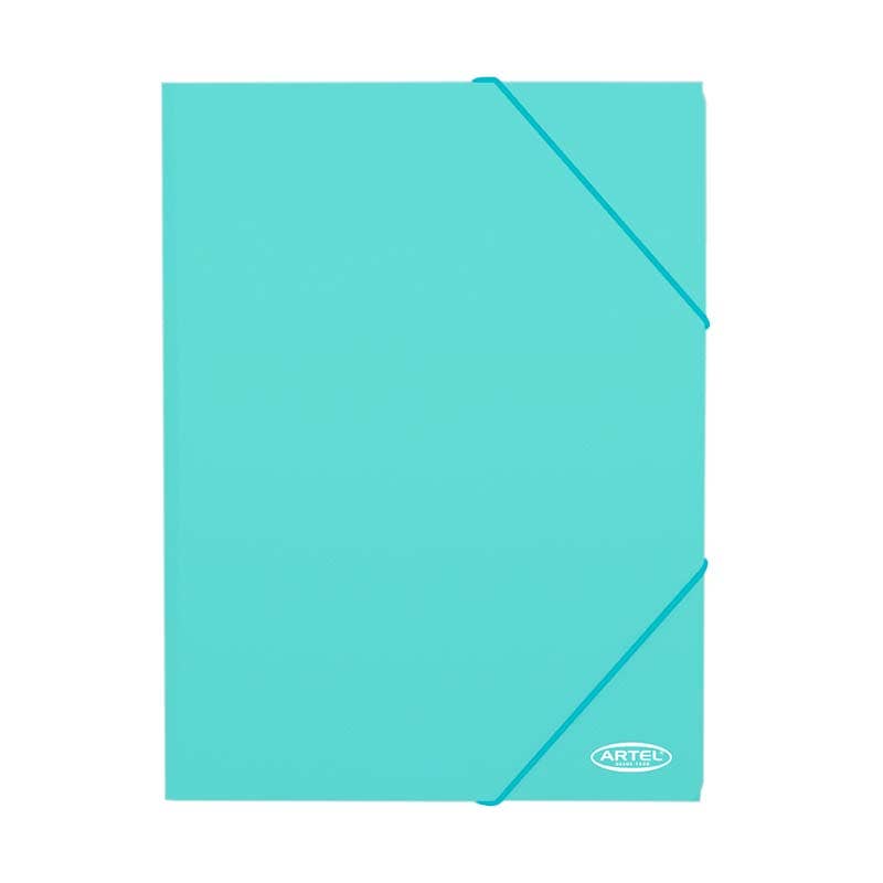 Carpeta con Elástico Artel Pastel Plastic A4 Colores Variados
