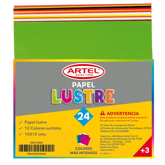 Sobre Papel Lustre Artel