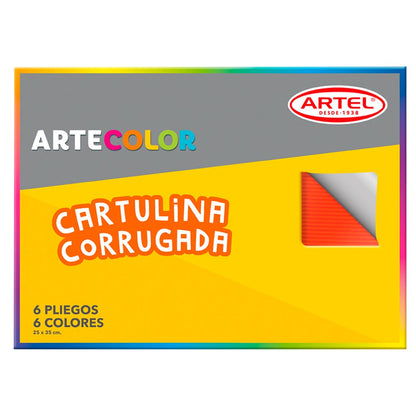 Estuche Artecolor Cartulina Corrugada Artel