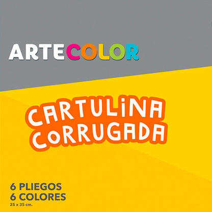 Estuche Artecolor Cartulina Corrugada Artel