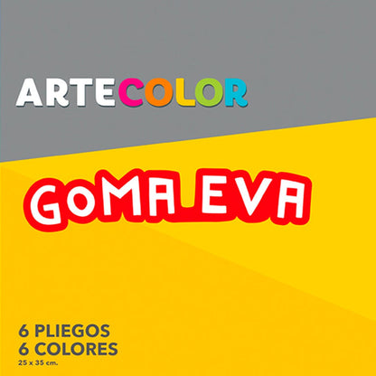 Estuche Artecolor Goma Eva Artel