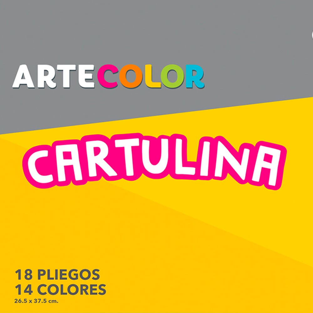 Estuche Artecolor Cartulina Artel