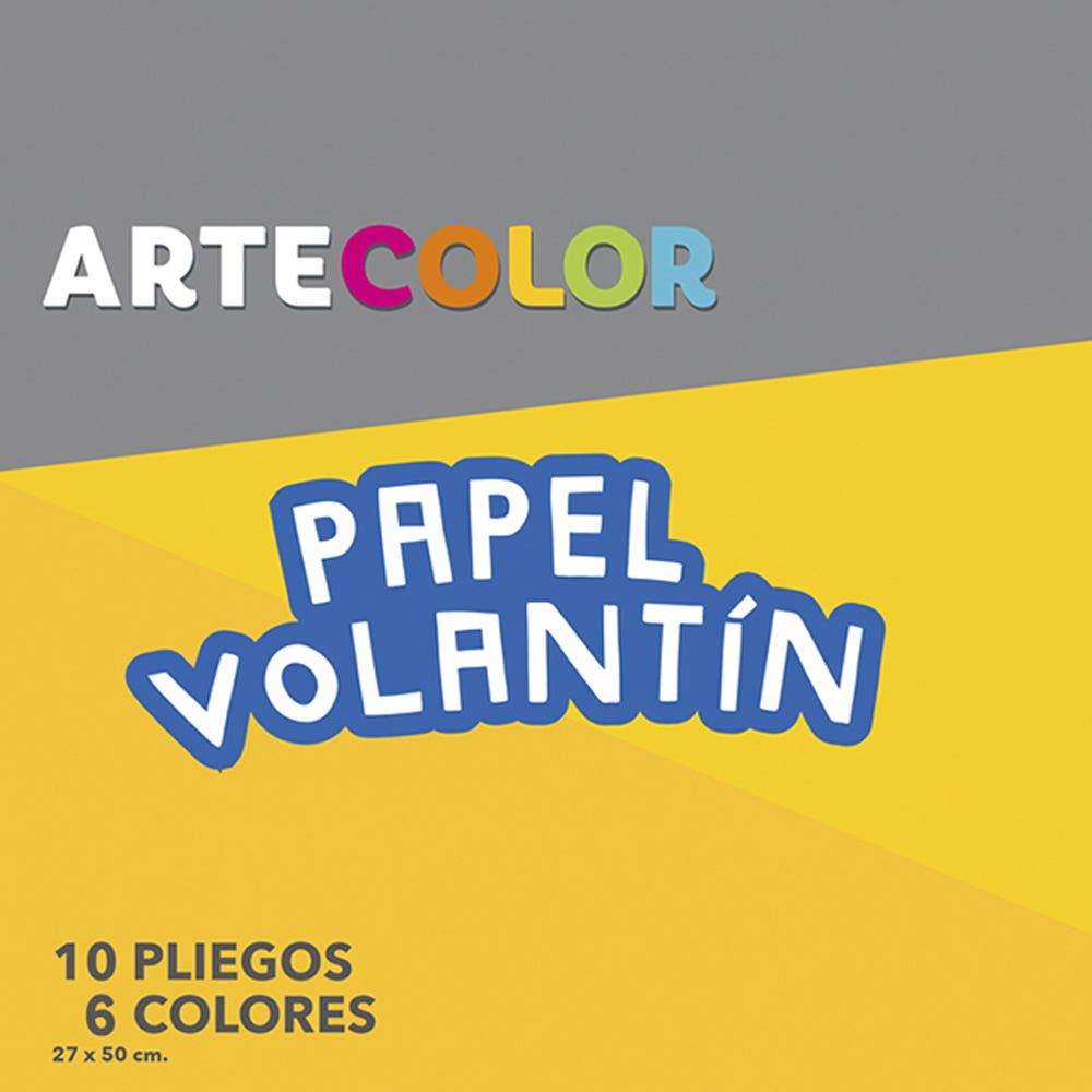 Estuche Artecolor Papel Volantín Artel