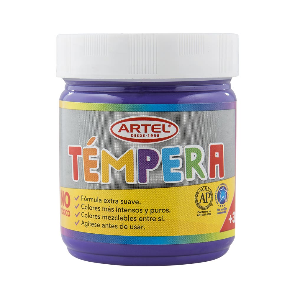 Frasco Témpera 100ml. Artel