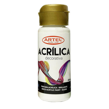 Pintura Acrílica Decorativa 60ml. Artel