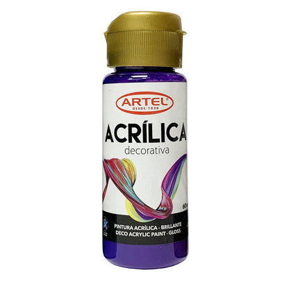 Pintura Acrílica Decorativa 60ml. Artel