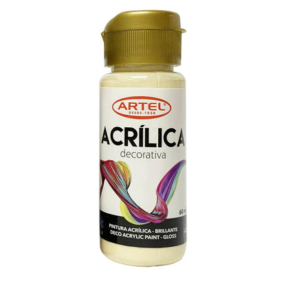 Pintura Acrílica Decorativa 60ml. Artel