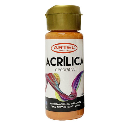 Pintura Acrílica Decorativa 60ml. Artel