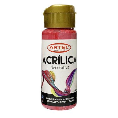 Pintura Acrílica Decorativa 60ml. Artel