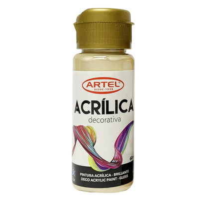 Pintura Acrílica Decorativa 60ml. Artel