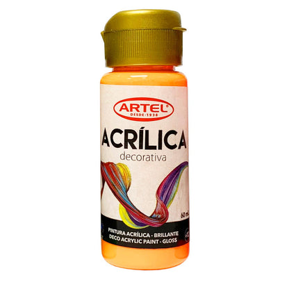Pintura Acrílica Decorativa 60ml. Artel