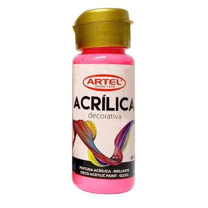 Pintura Acrílica Decorativa 60ml. Artel