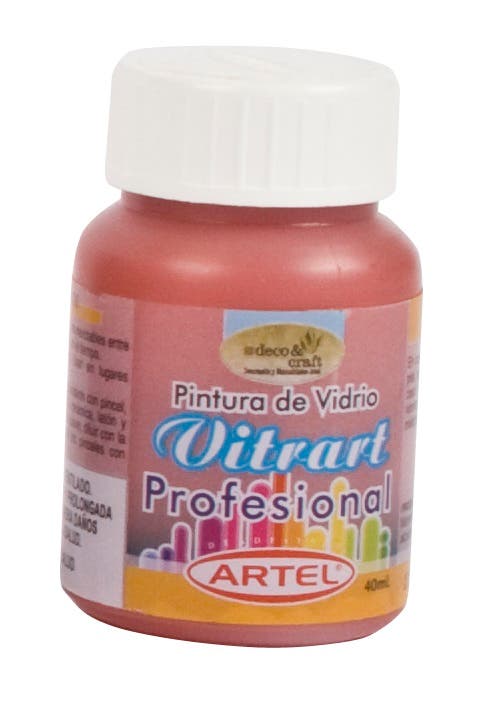 Pintura Vitrart Profesional 40ml. Artel