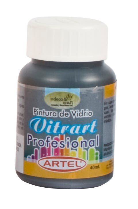 Pintura Vitrart Profesional 40ml. Artel