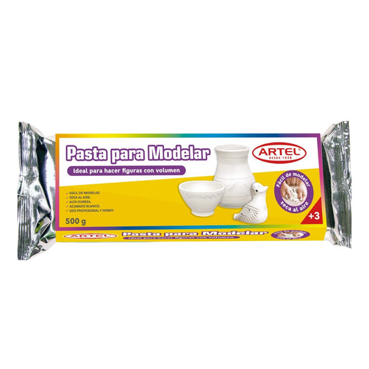 Pasta Modelar Secado Al Aire 500gr. Artel