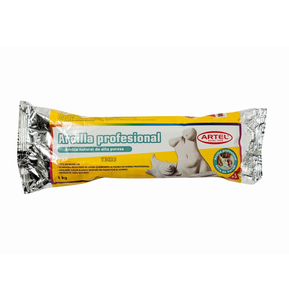 Arcilla Profesional Envase 1kg. Artel