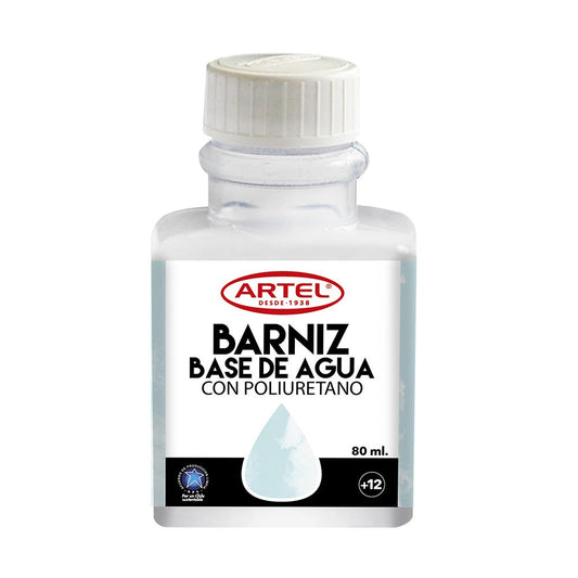 Barniz a Base de Agua 80ml. Artel