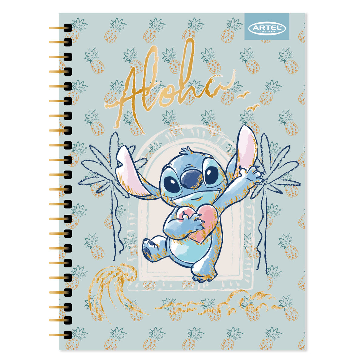Cuaderno Especial Stitch Artel 150 Hojas