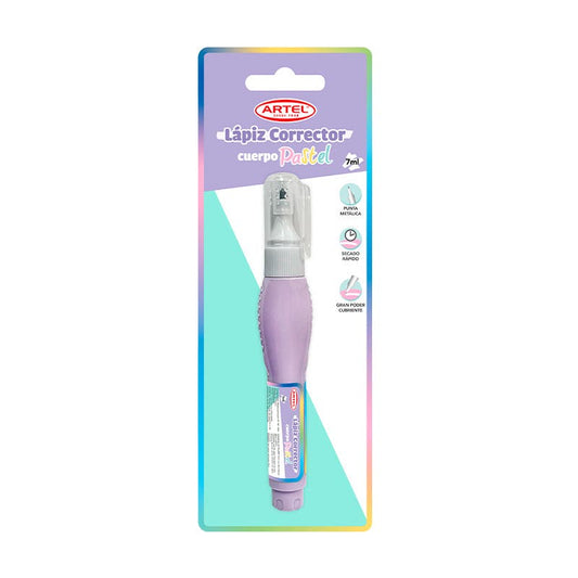 Blister Corrector Lápiz Pastel Artel 7ml Punta Media