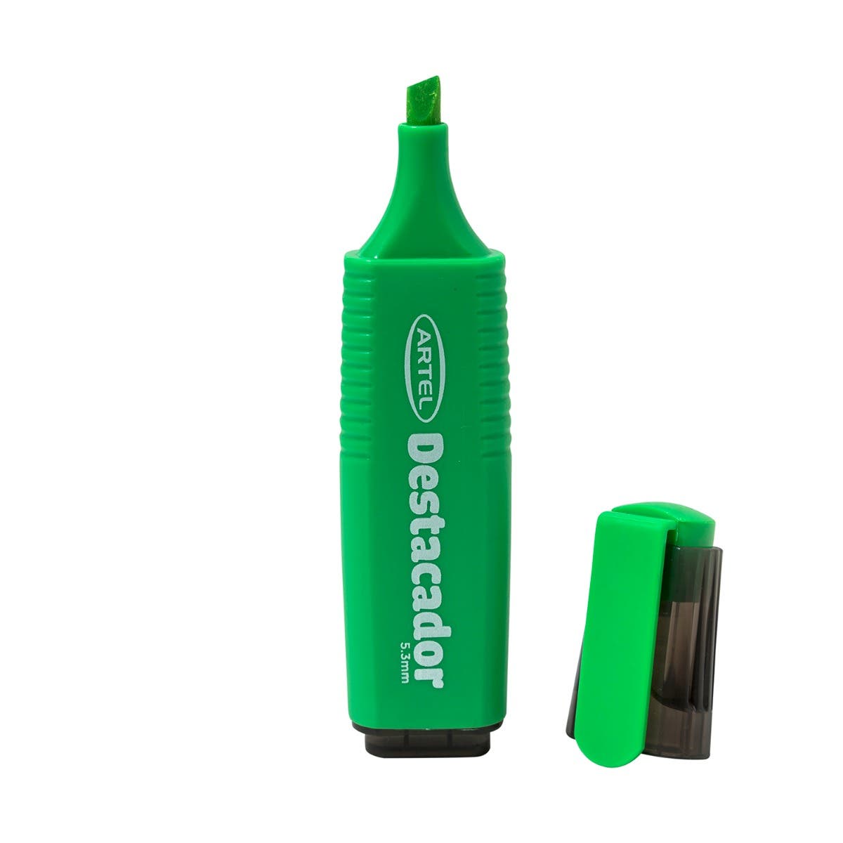 Destacador Artel Verde biselado 5,3mm