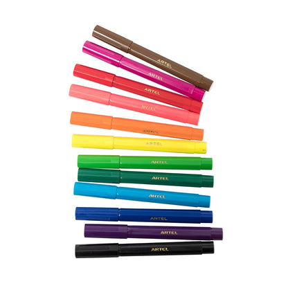 Estuche 12 Marcadores Maxi Jumbo Artel