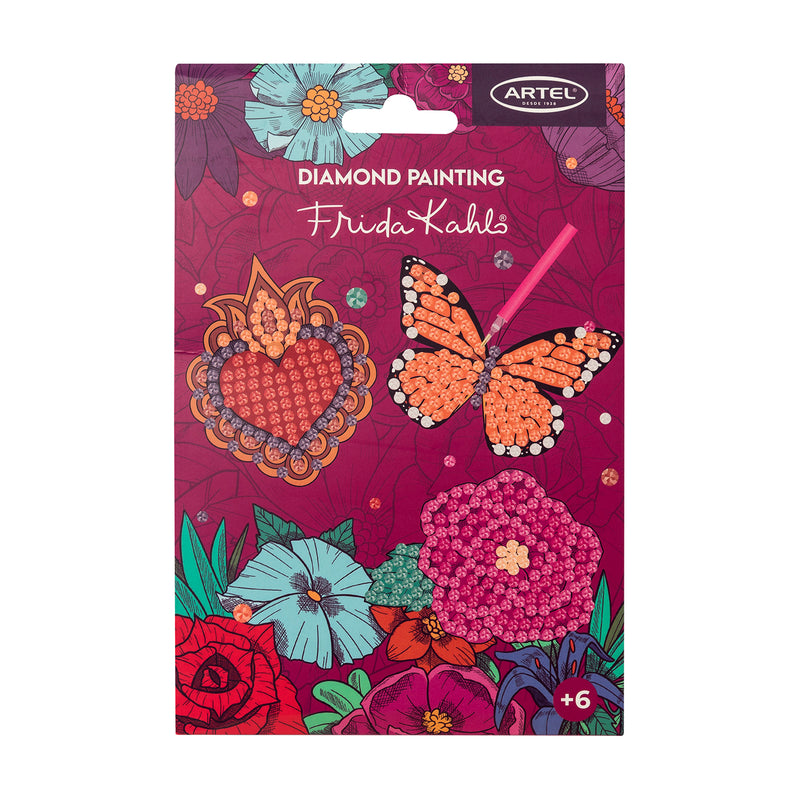 Sticker Crystal Painting Artel Diseño Frida Kahlo - Nacional Librería