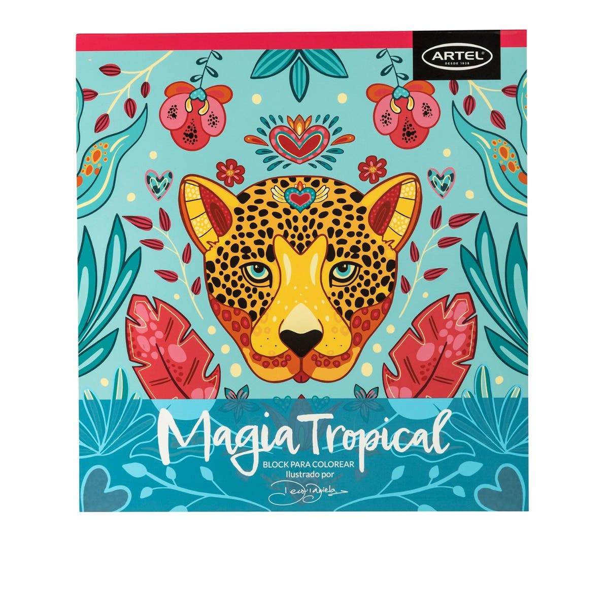 Block para colorear Magia Tropical