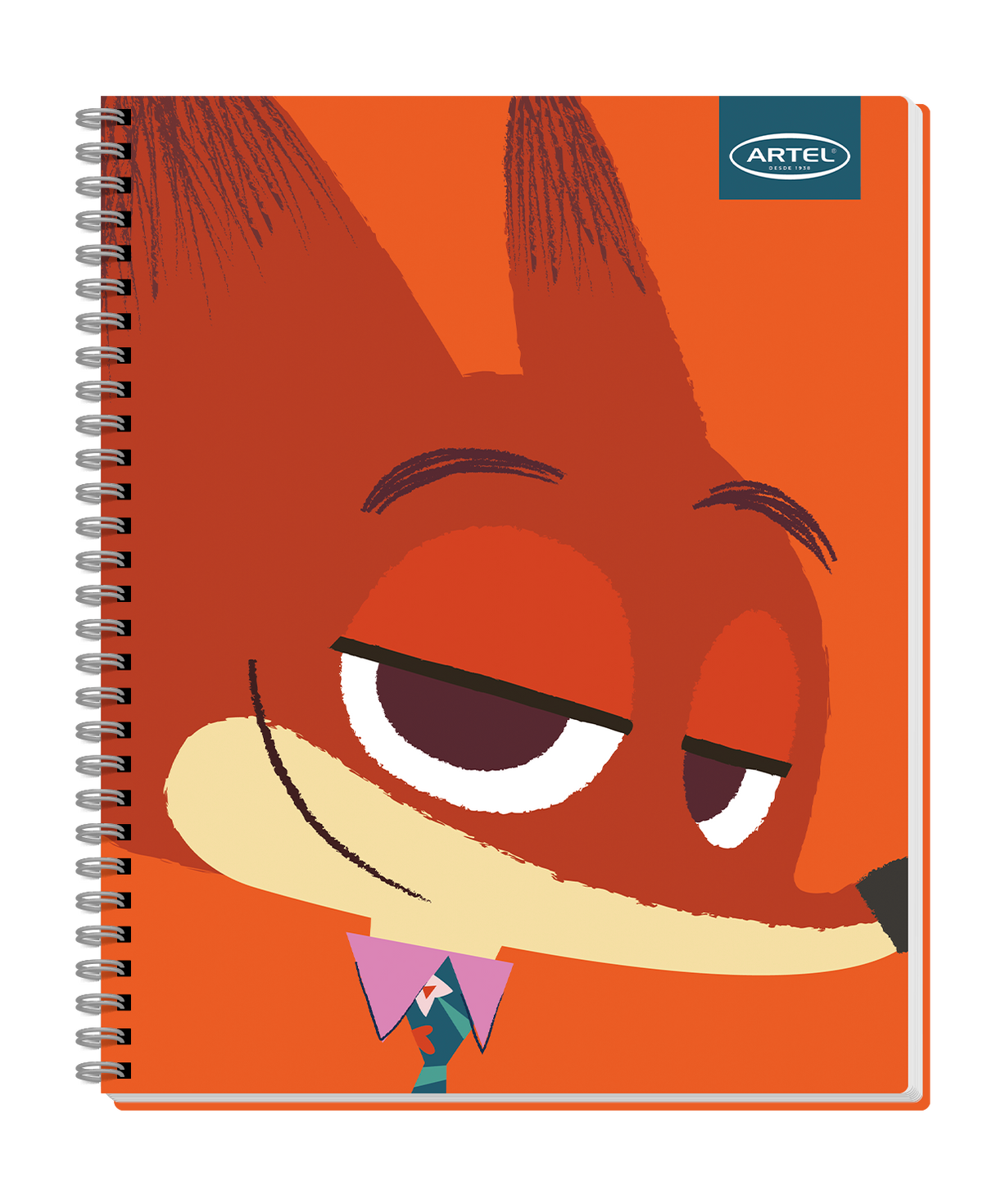 Cuaderno Universitario Artel 100 Hojas 7 Mm Zootopia