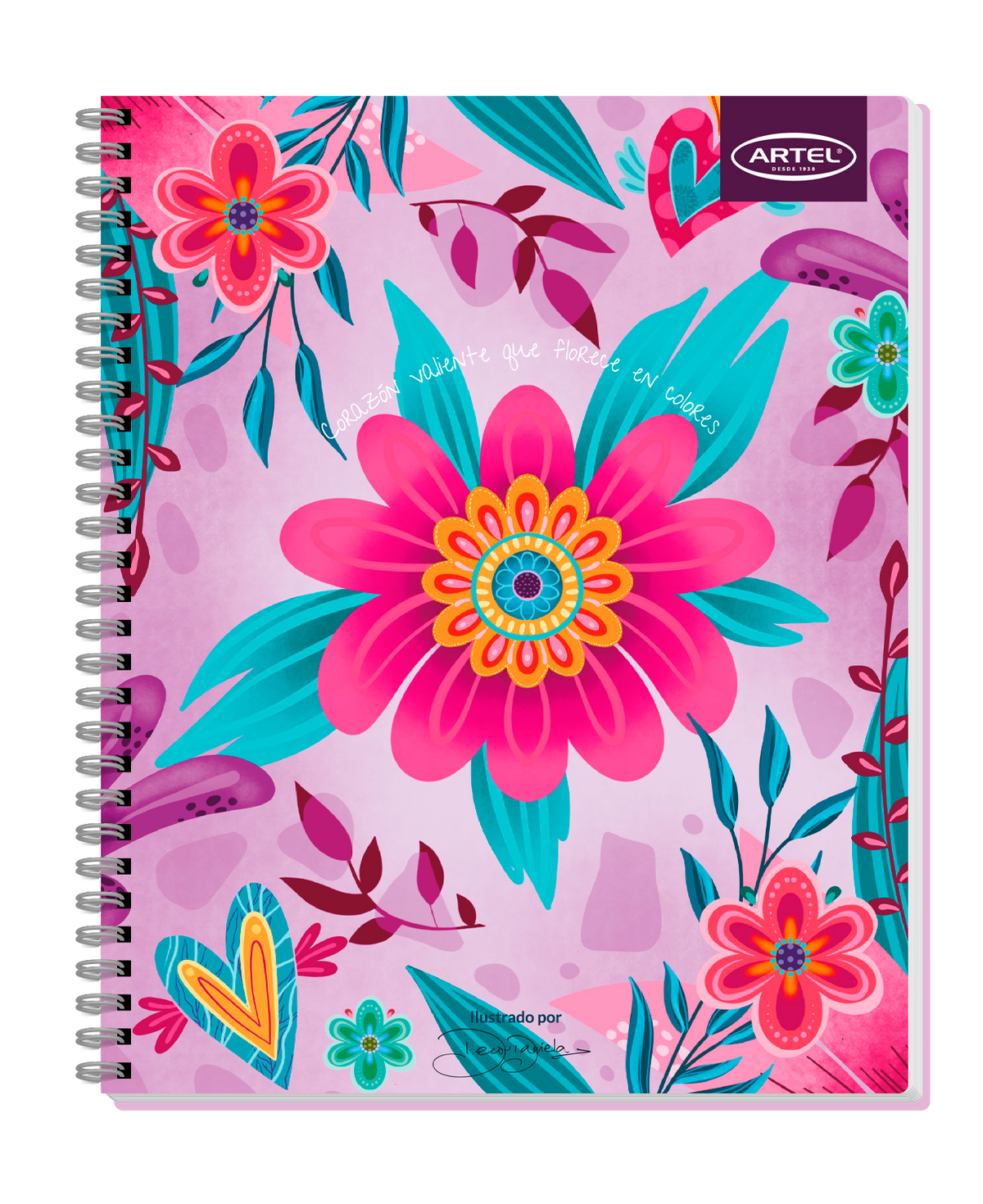 Cuaderno Universitario Artel 100 Hojas 7 Mm Deco Daniela
