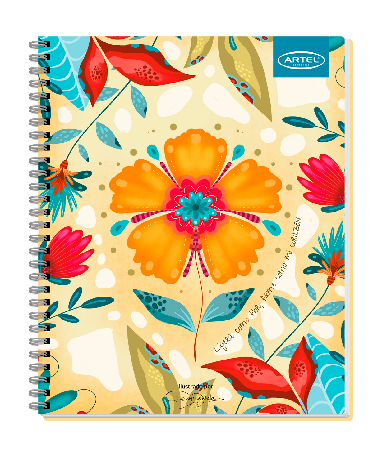 Cuaderno Universitario Artel 100 Hojas 7 Mm Deco Daniela