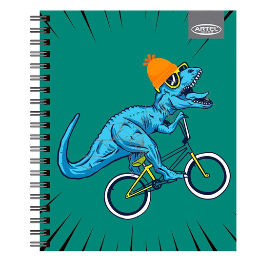 CUADERNO UNIVERSITARIO 100H 7MM DINO ARTEL
