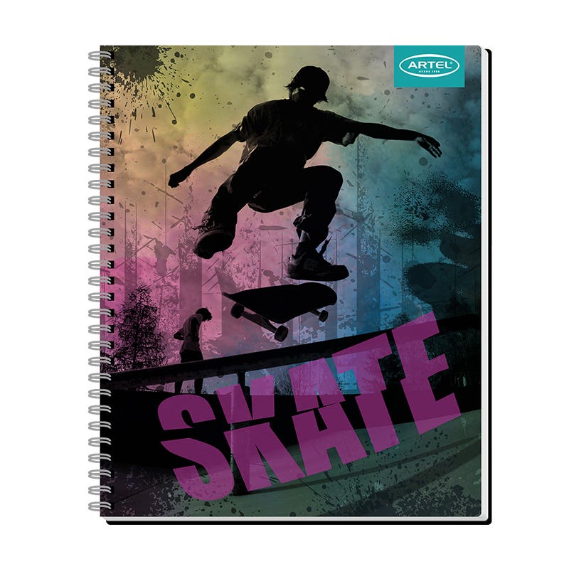 Cuaderno Universitario 100 Hojas 7mm Sports