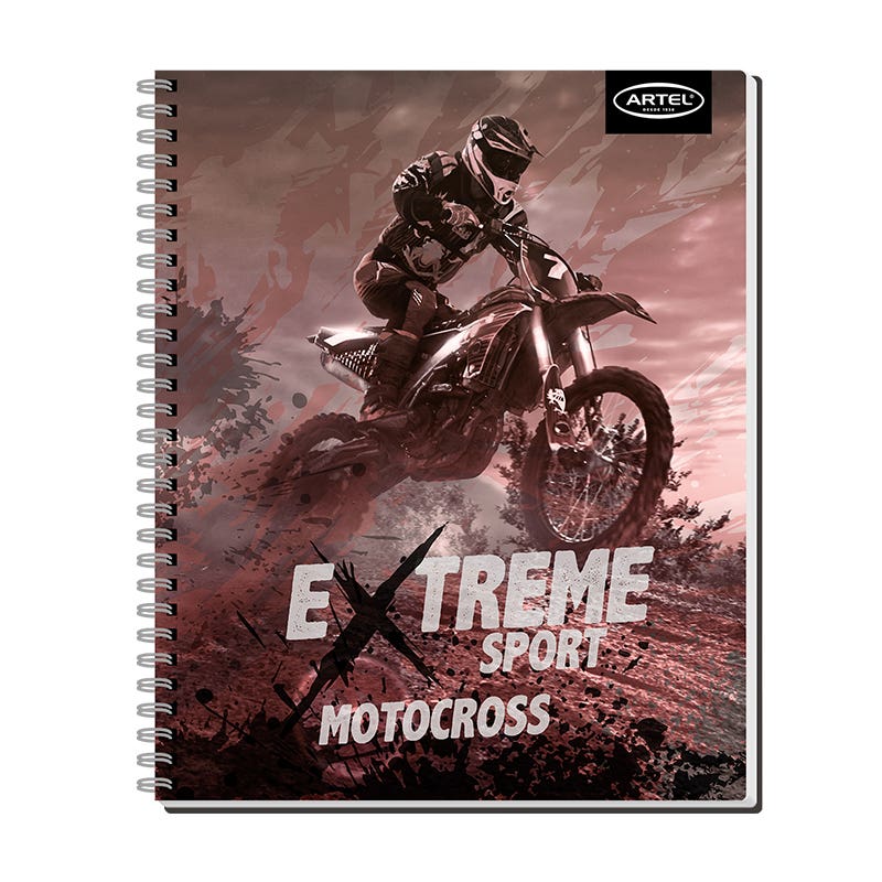 Cuaderno Universitario 100 Hojas 7mm Sports
